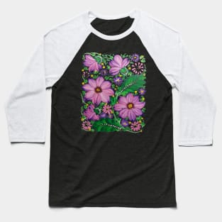 Flowers petrykivka Baseball T-Shirt